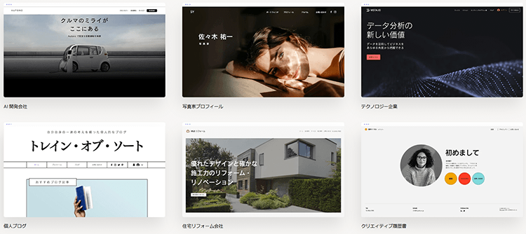 1:Wixはホームページのデザイン自由度が高く、操作が直感的
