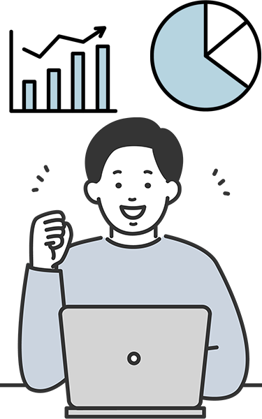 更新費用・待ち時間不要で集客できるサイトへ